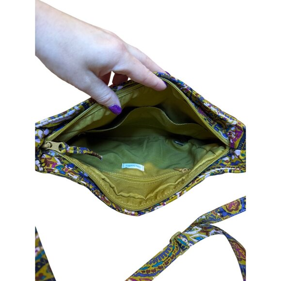 Vera Bradley Ctton Crossbody Bag & Wallet Set Paisley Cotton Womens - Picture 5 of 6